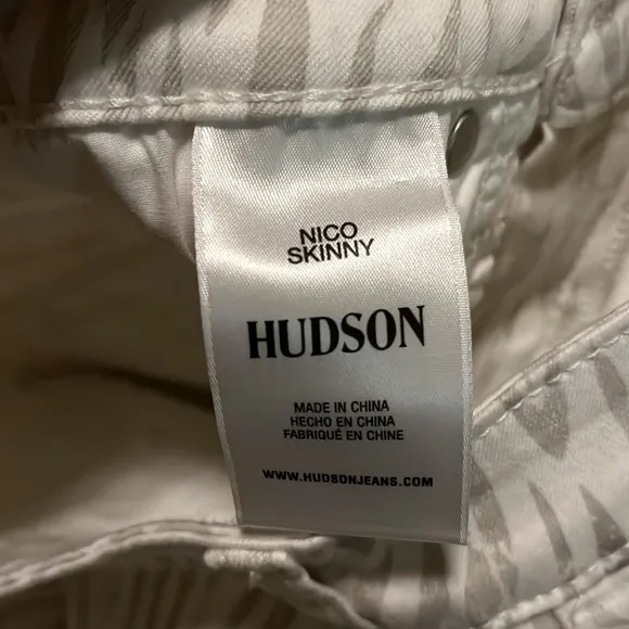 🆕 Hudson Jeans Nico Ankle Super Skinny Jeans- Size 26