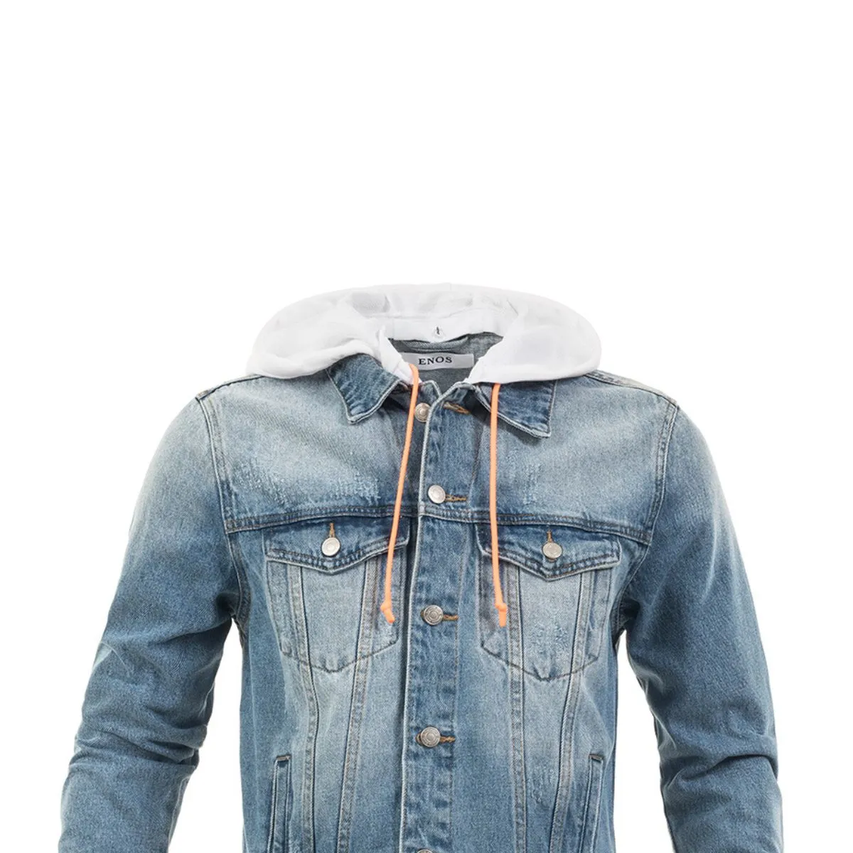 Ανδρικό Μπουφάν Jeans (4302) - BLUE