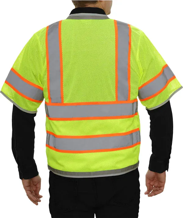 24-578 Economy Surveyor Vest w/ Contrasting Trim