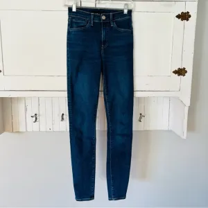 3x1 3 x 1 Skinny Stretch Blue Jeans Size 25