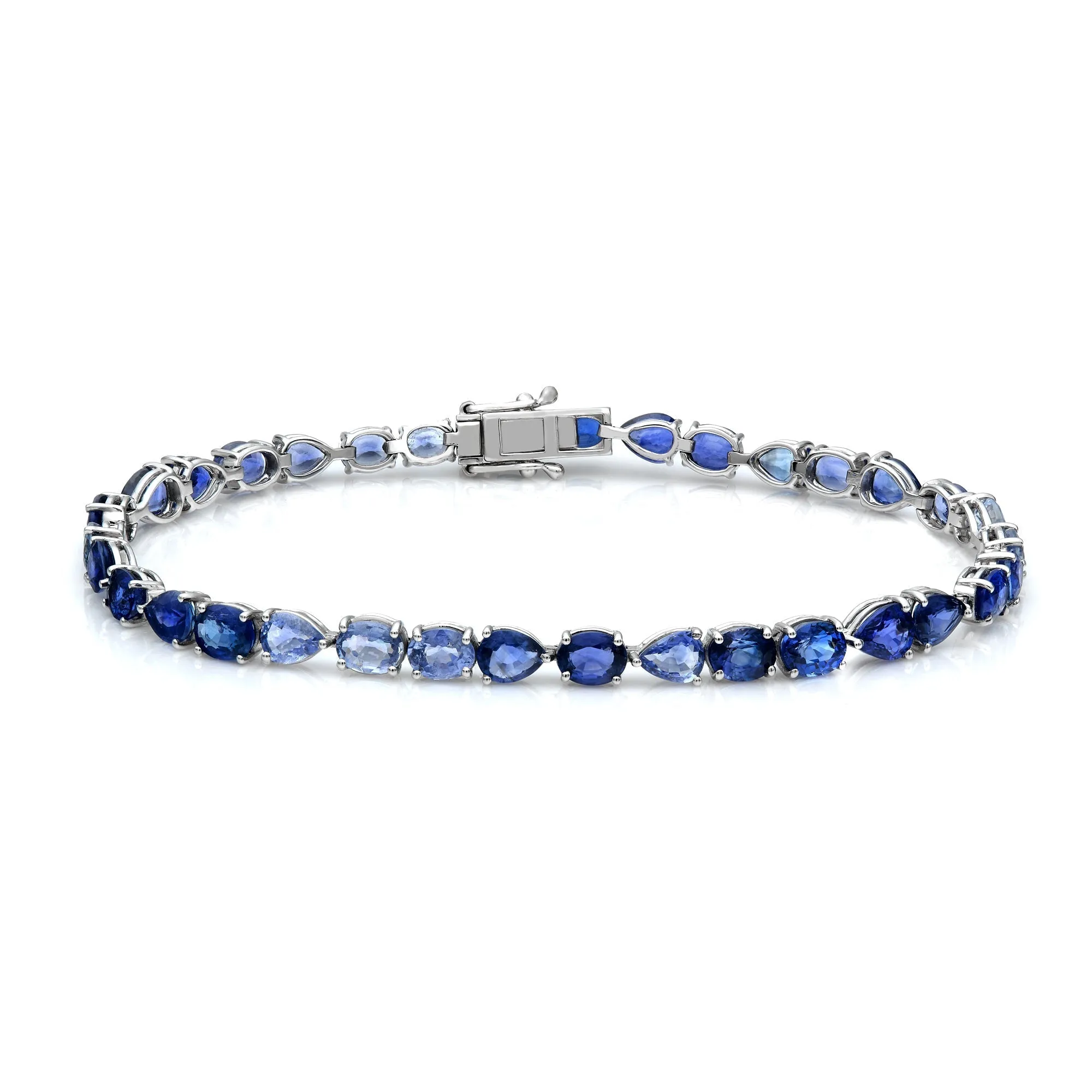 A Sea Of Blue Ondine Blue Sapphire Tennis Bracelet