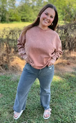 Acid Wash Bootcut Jean