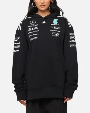 adidas x Mercedes-AMG PETRONAS Formula One F1 2025 Team Hoodie Black/White