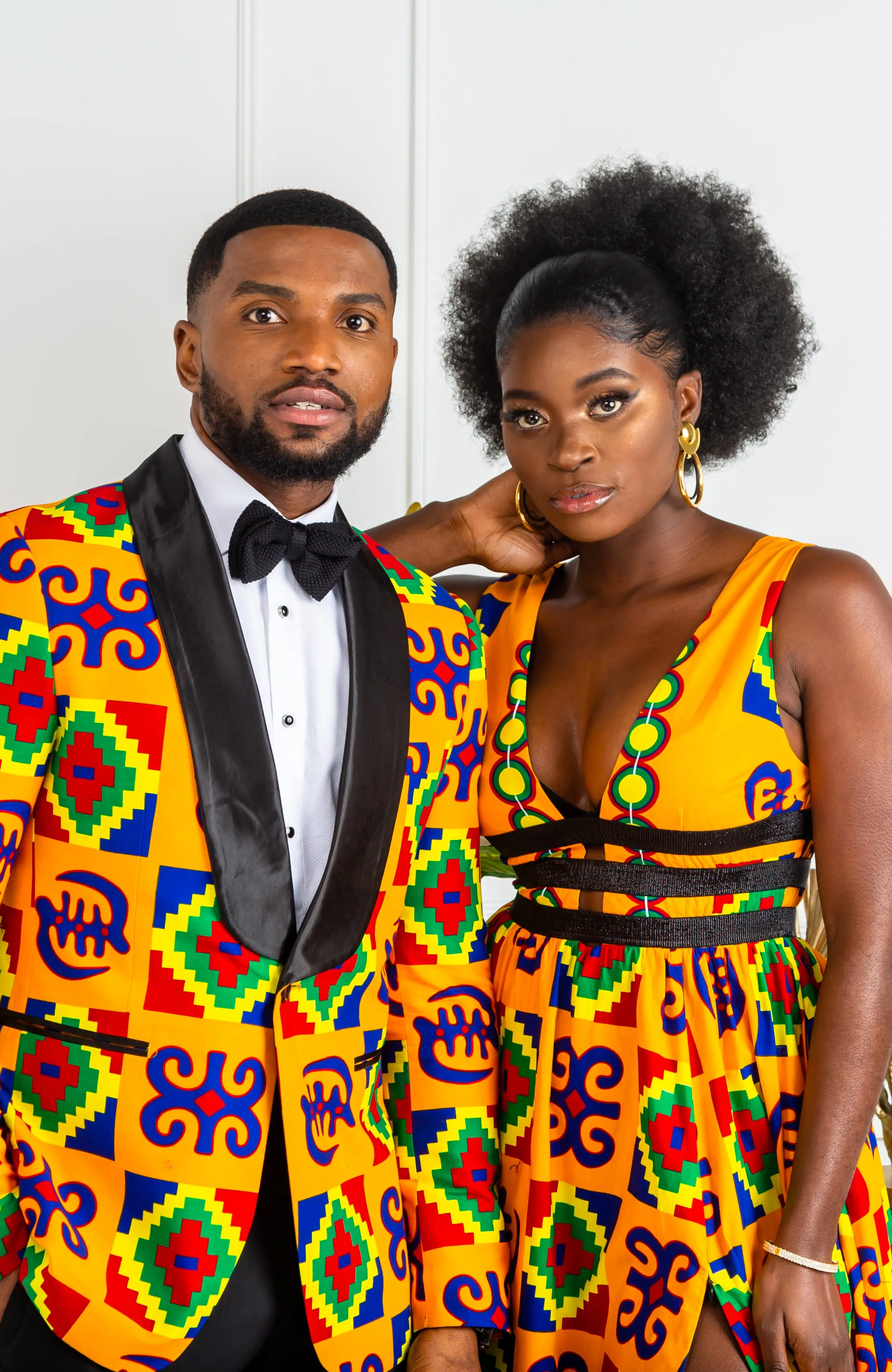 African Print Mens Ankara Suit Blazer - Dinner Jacket Tailored Fit African Fashion - NATHAN