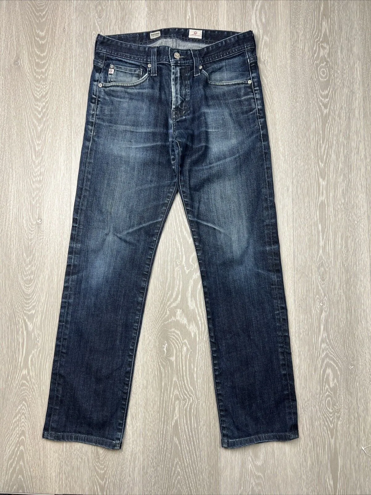 AG Adriano Goldschmied Jeans Matchbox Slim Straight Womens Jeans Size 30R