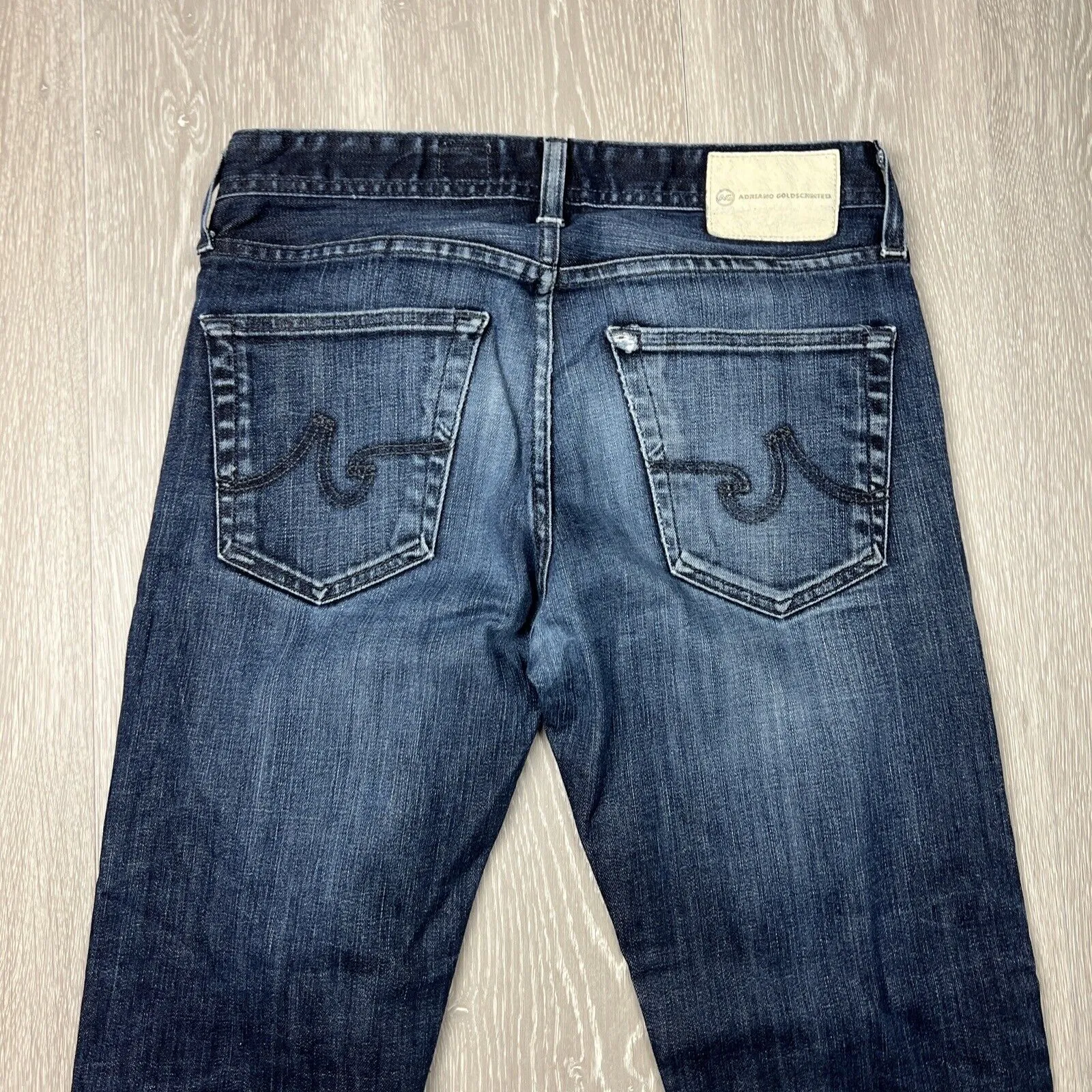 AG Adriano Goldschmied Jeans Matchbox Slim Straight Womens Jeans Size 30R