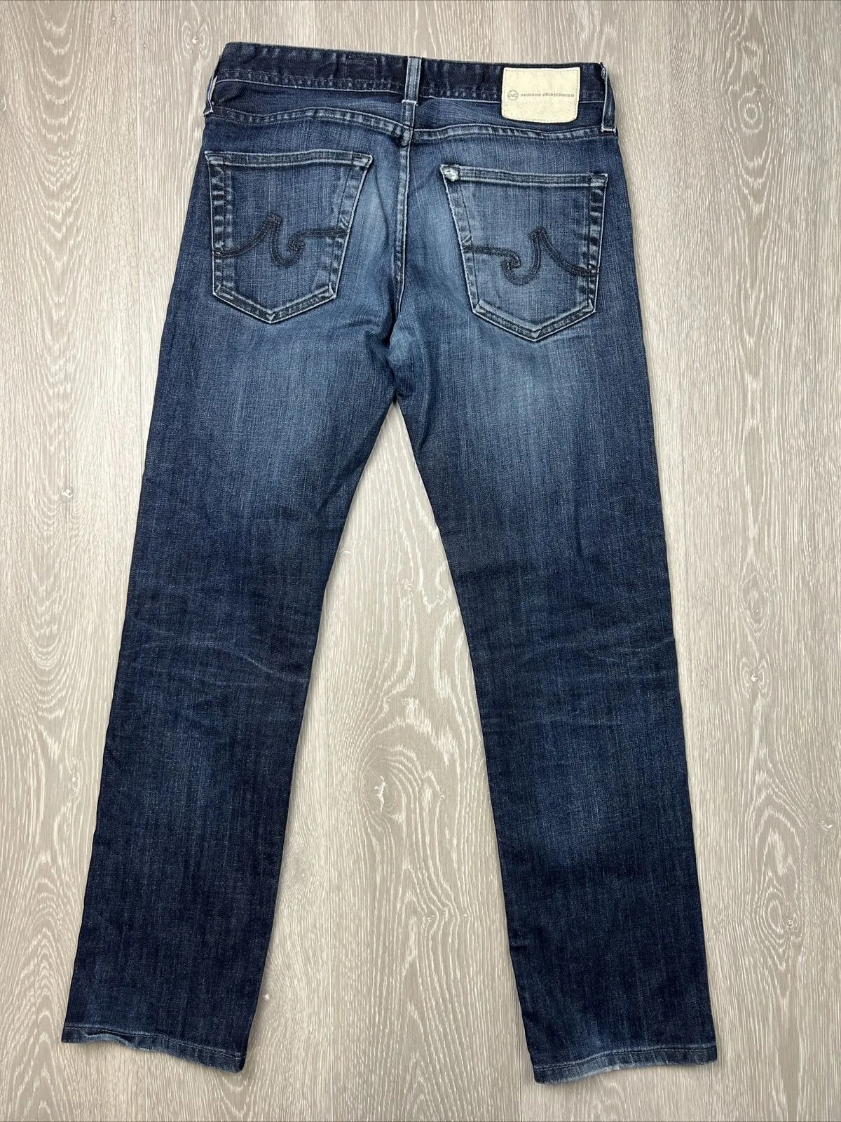 AG Adriano Goldschmied Jeans Matchbox Slim Straight Womens Jeans Size 30R