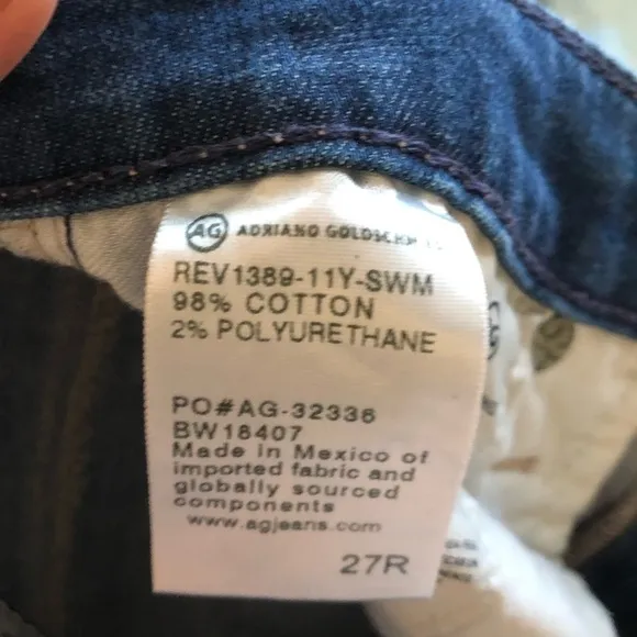 Ag Ankle Legging Jeans