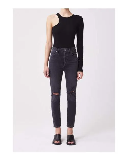 AGOLDE | Nico High Rise Slim Fit Jeans  | Cassette