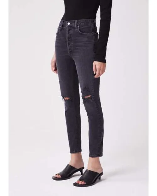 AGOLDE | Nico High Rise Slim Fit Jeans  | Cassette