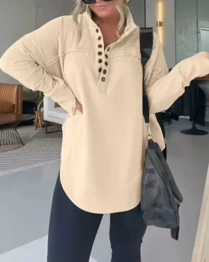 Alessia – Plush-Lined Women’s Winter Pullover