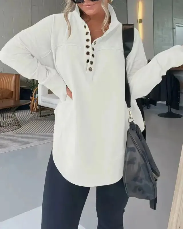 Alessia – Plush-Lined Women’s Winter Pullover