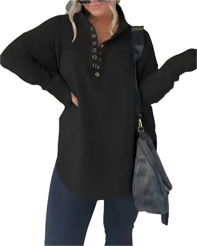 Alessia – Plush-Lined Women’s Winter Pullover