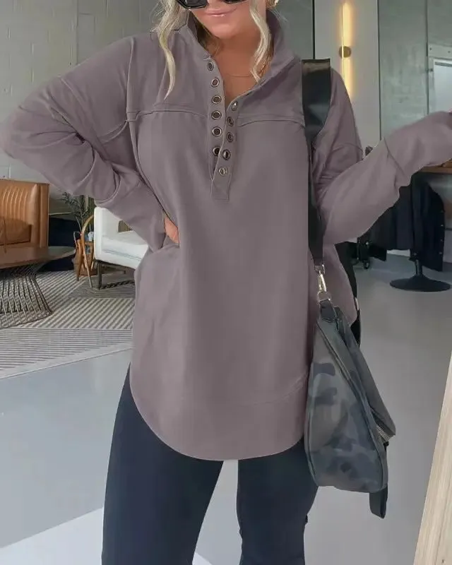 Alessia – Plush-Lined Women’s Winter Pullover