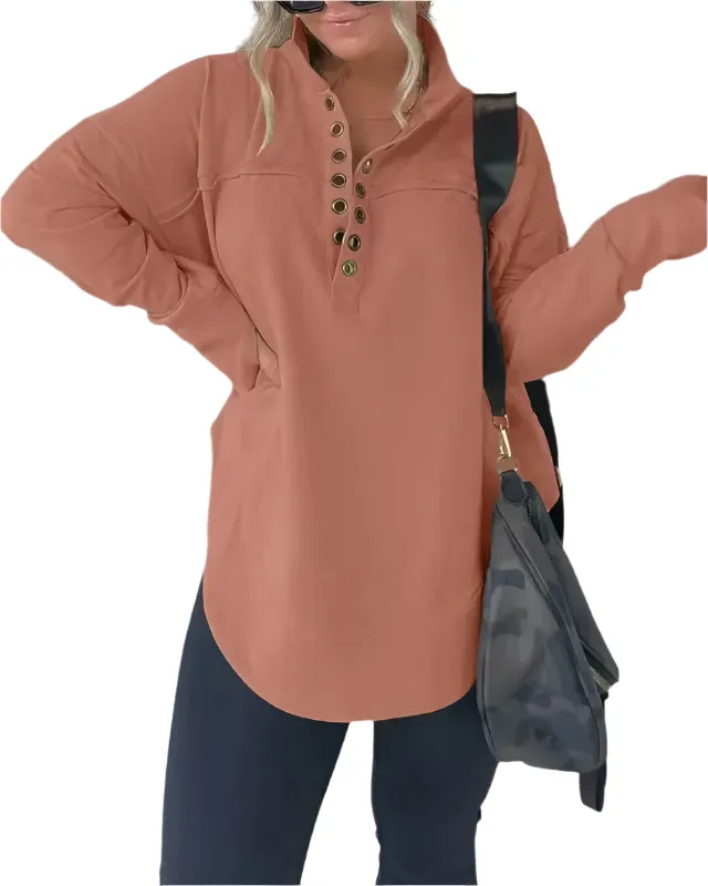 Alessia – Plush-Lined Women’s Winter Pullover