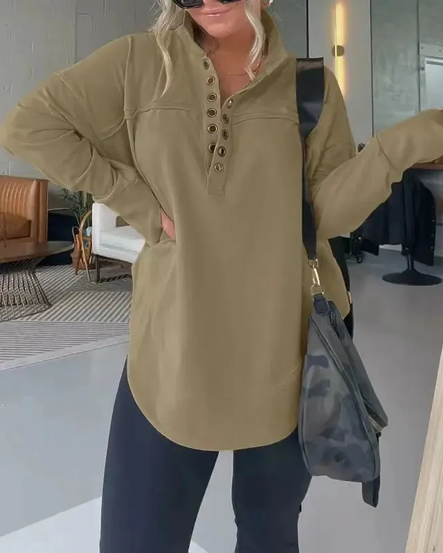 Alessia – Plush-Lined Women’s Winter Pullover