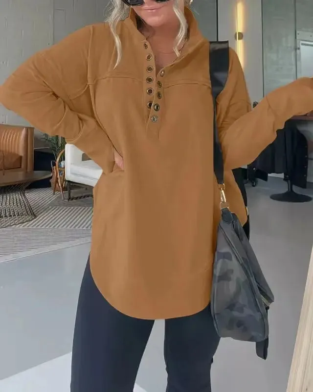Alessia – Plush-Lined Women’s Winter Pullover