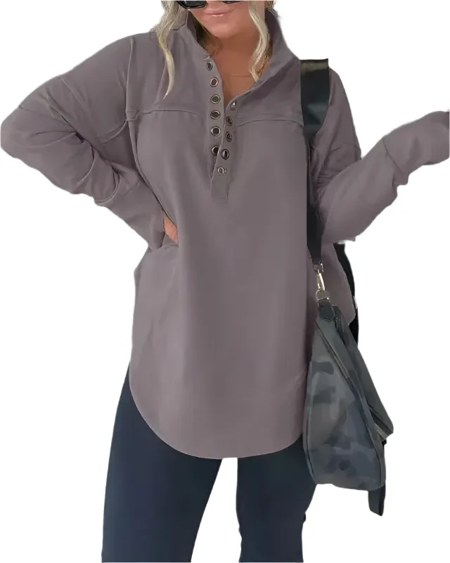 Alessia – Plush-Lined Women’s Winter Pullover