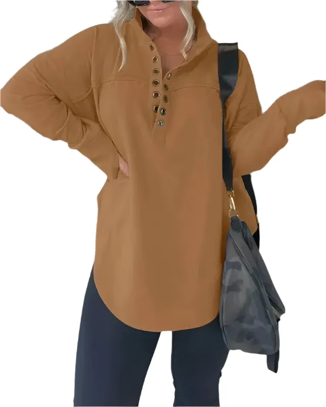 Alessia – Plush-Lined Women’s Winter Pullover