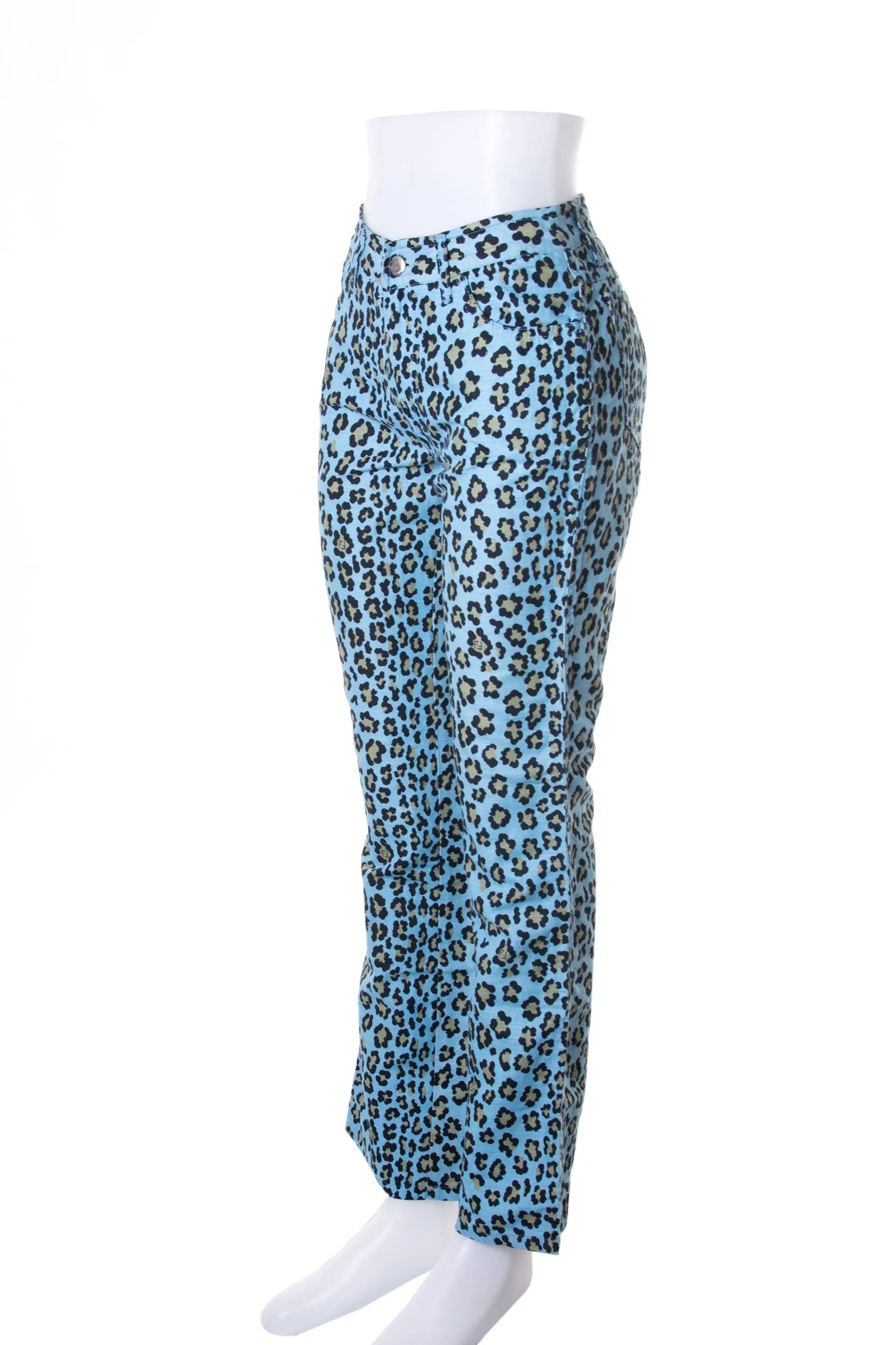 Animal Print Jeans