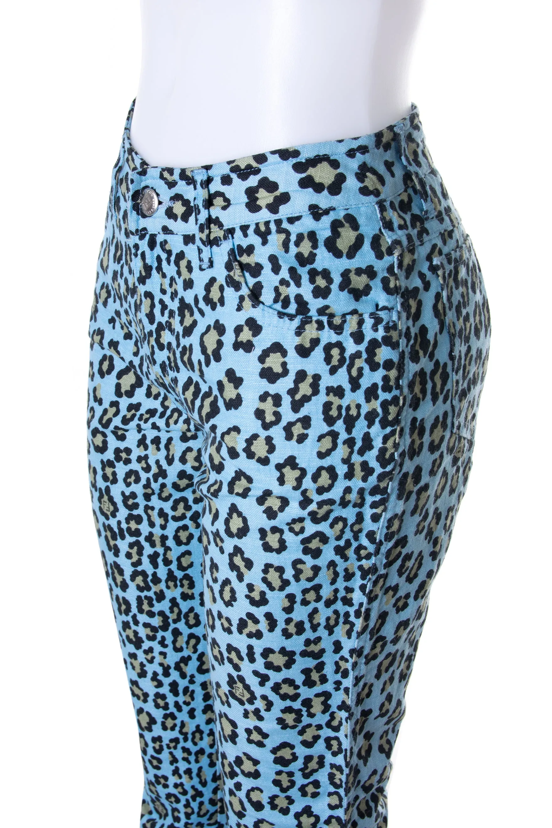 Animal Print Jeans