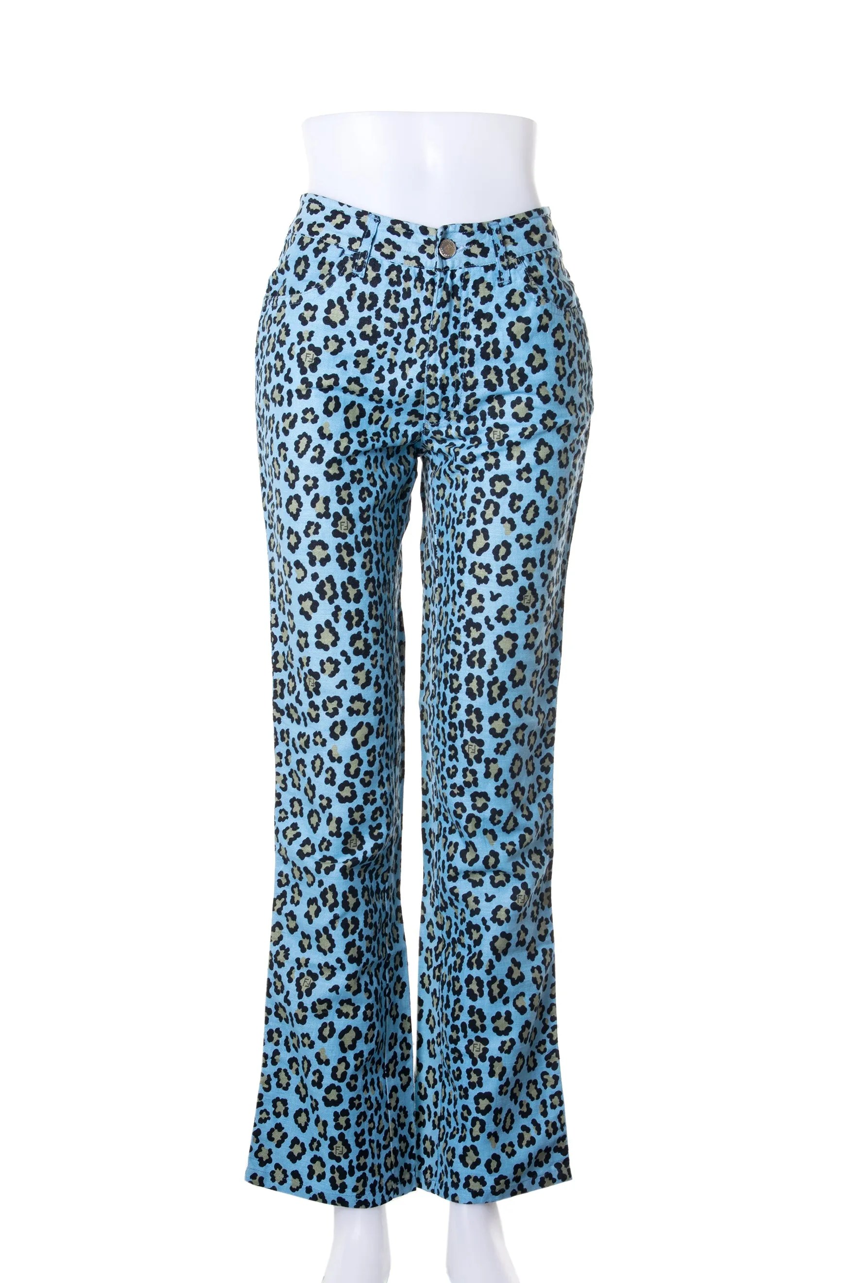 Animal Print Jeans