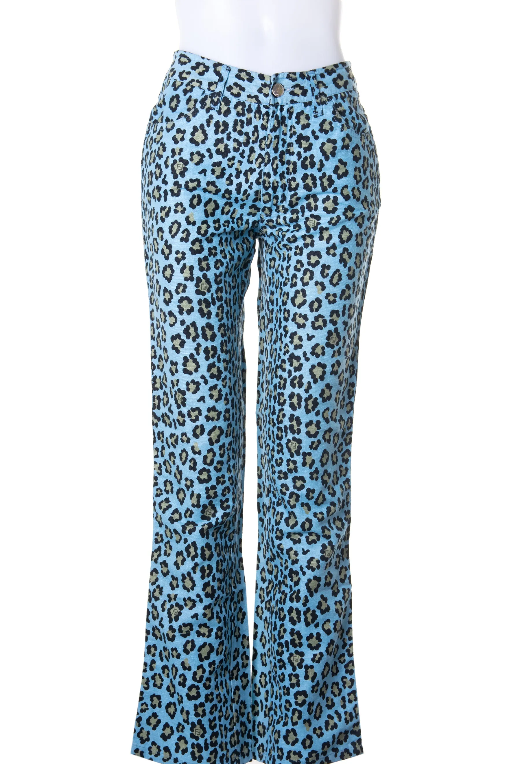 Animal Print Jeans