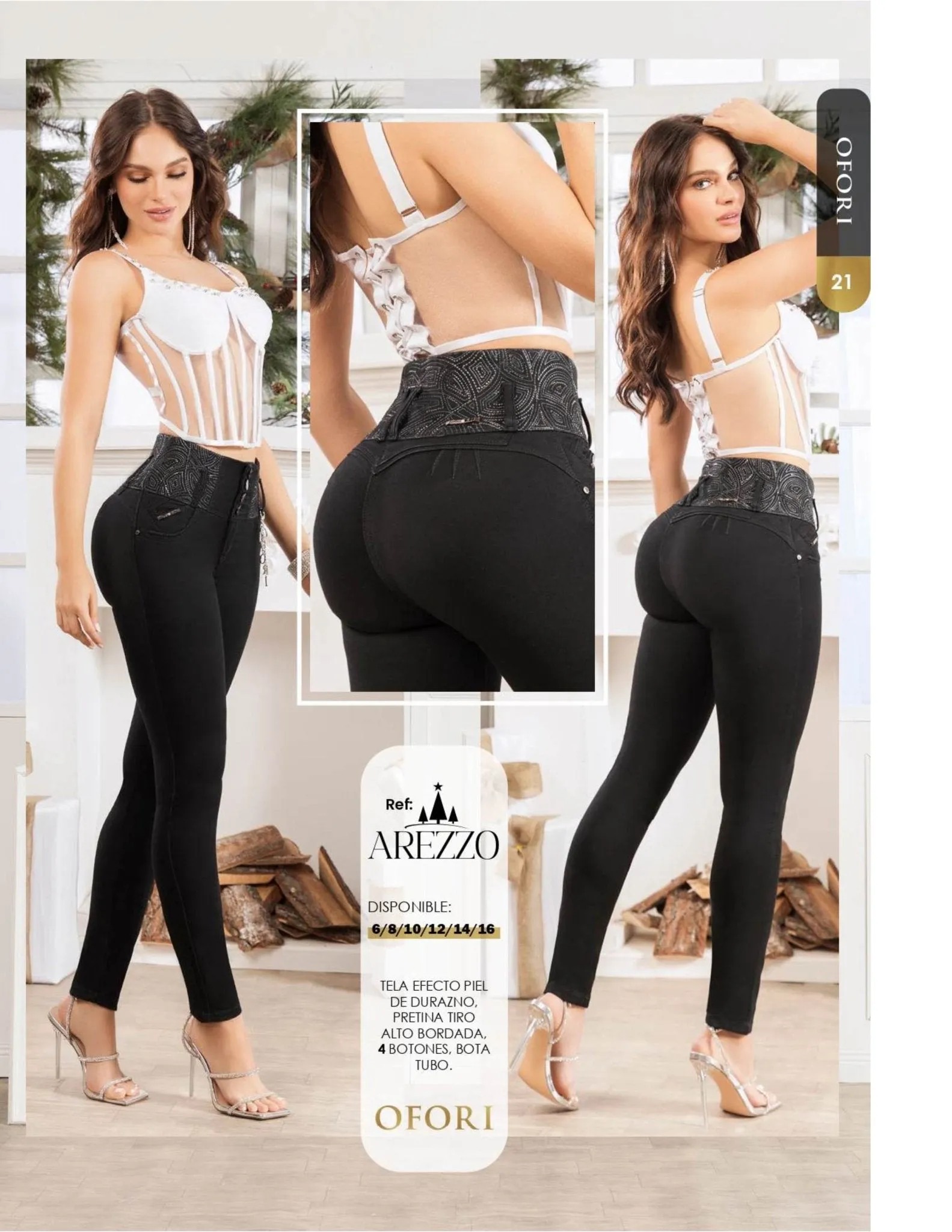 AREZZO 100% Authentic Colombian Push Up Jeans