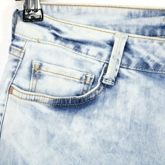 Arizona‎ Jean Co Jegging Crop Jeans Acid Wash Stretch 9