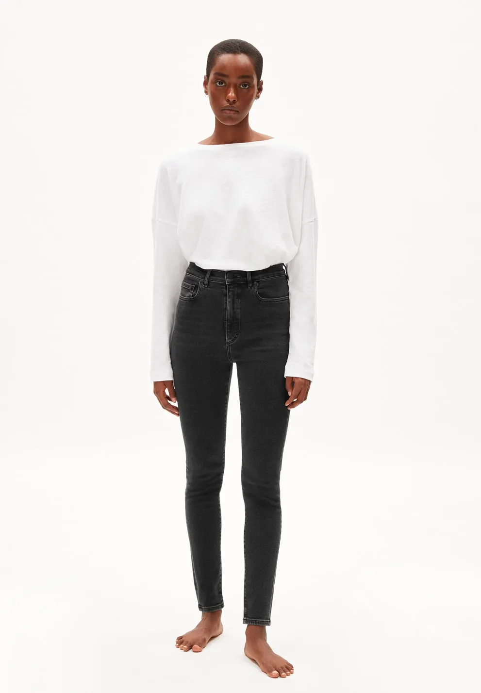ARMEDANGELS Ingaa X Stretch true black washed