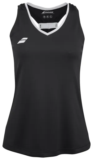 Babolat Play Womens Badminton Tank Top - Black