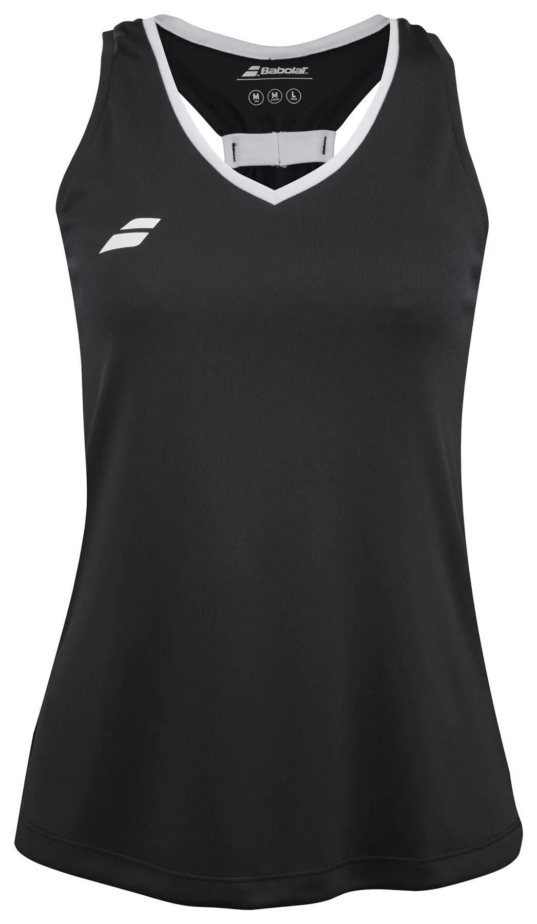 Babolat Play Womens Badminton Tank Top - Black