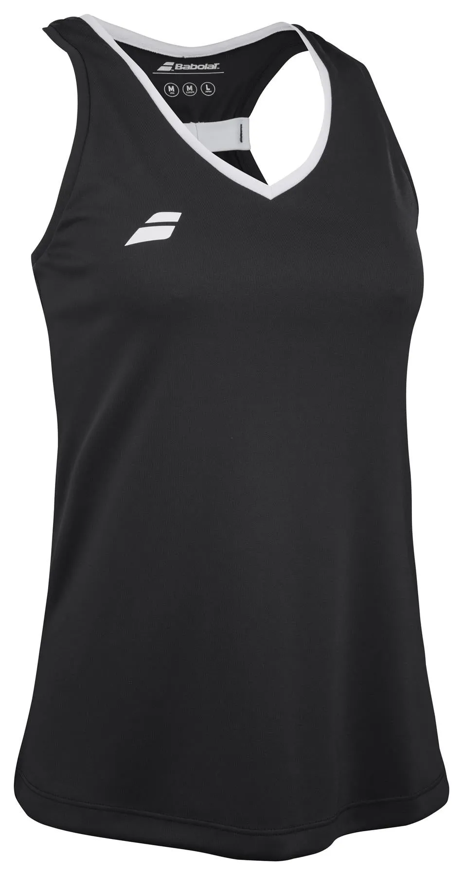 Babolat Play Womens Badminton Tank Top - Black