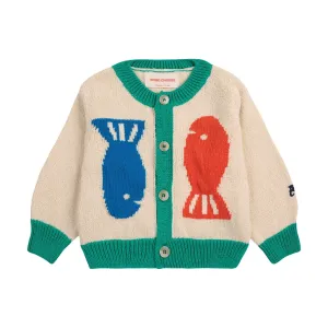 Baby Lucky Fish Cardigan