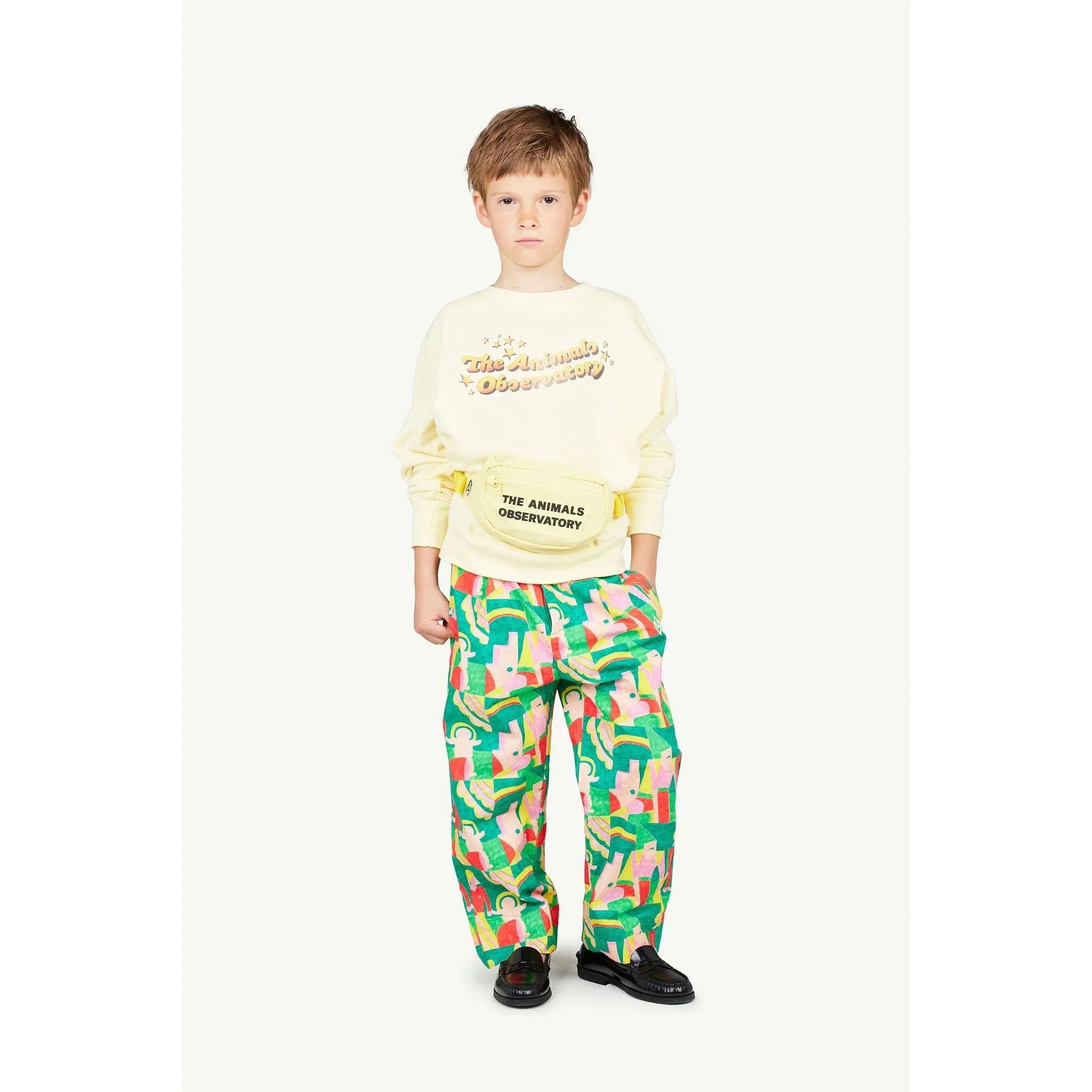 Bear Kids Sweatshirt Soft Yellow