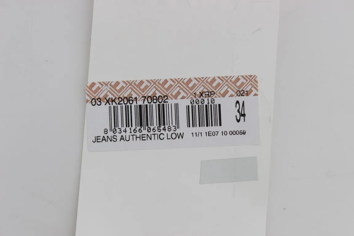 Beige Cotton Stretch Regular Fit Jeans