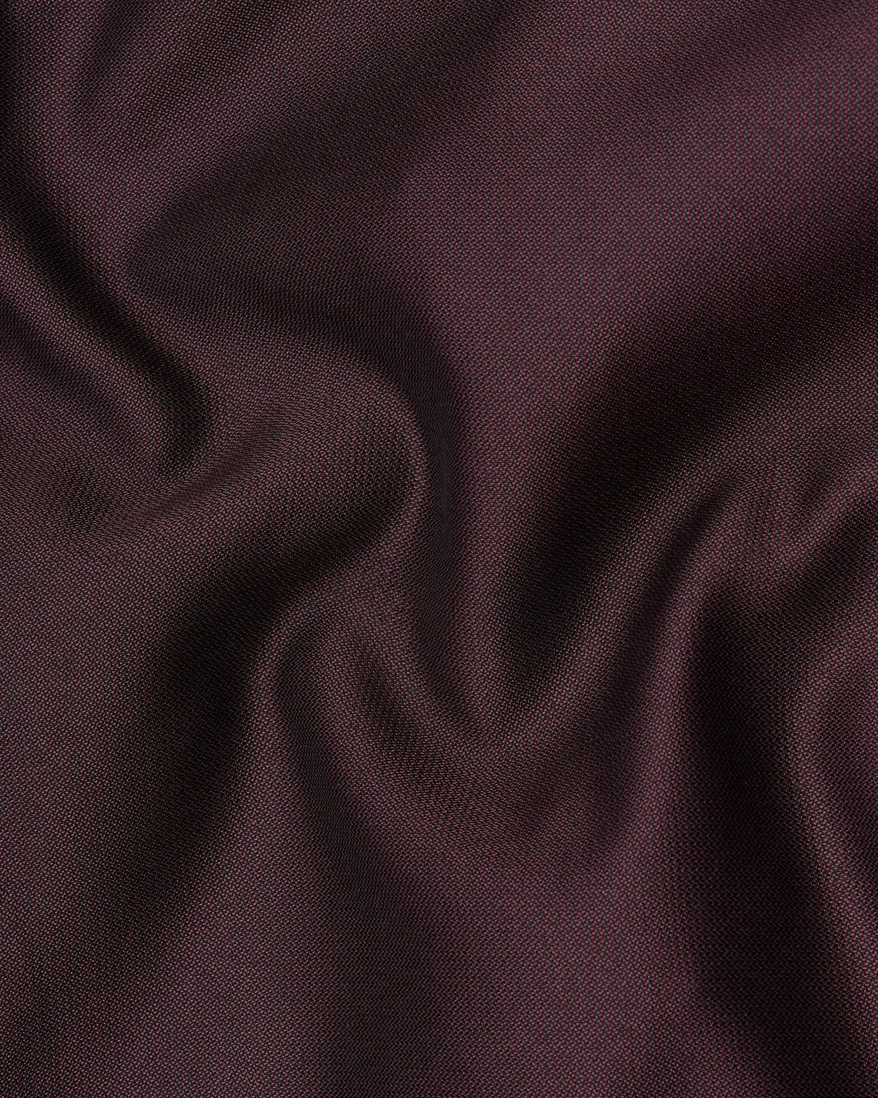 Bistre Wine Tuxedo Blazer