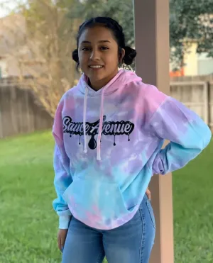 Black SA Drip | Triple Berry Hoodie