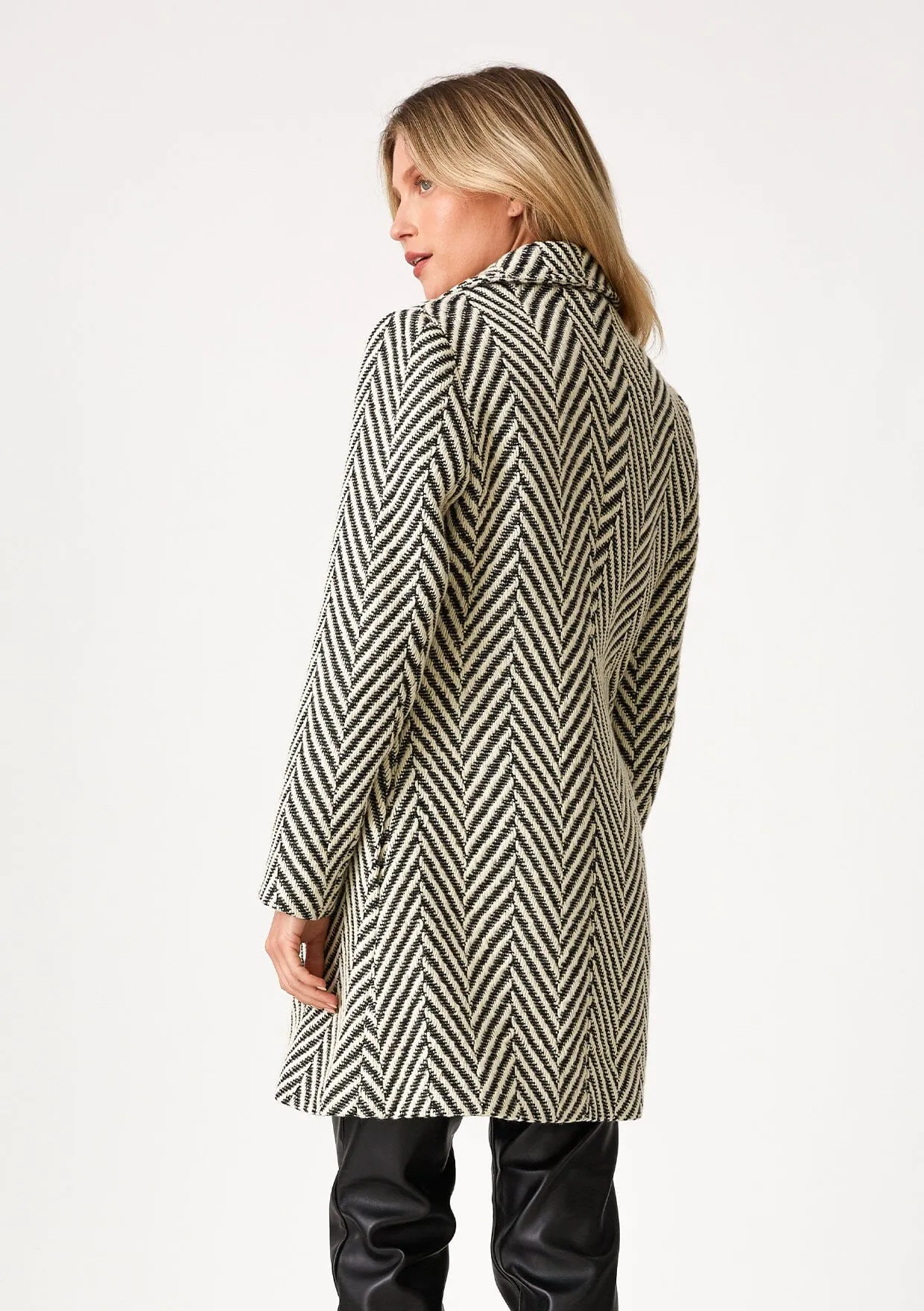 Blair Chevron Coat
