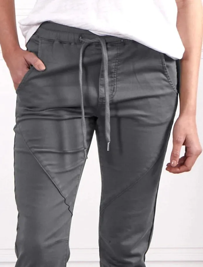 Blake Stretch Jogger - Gunmetal