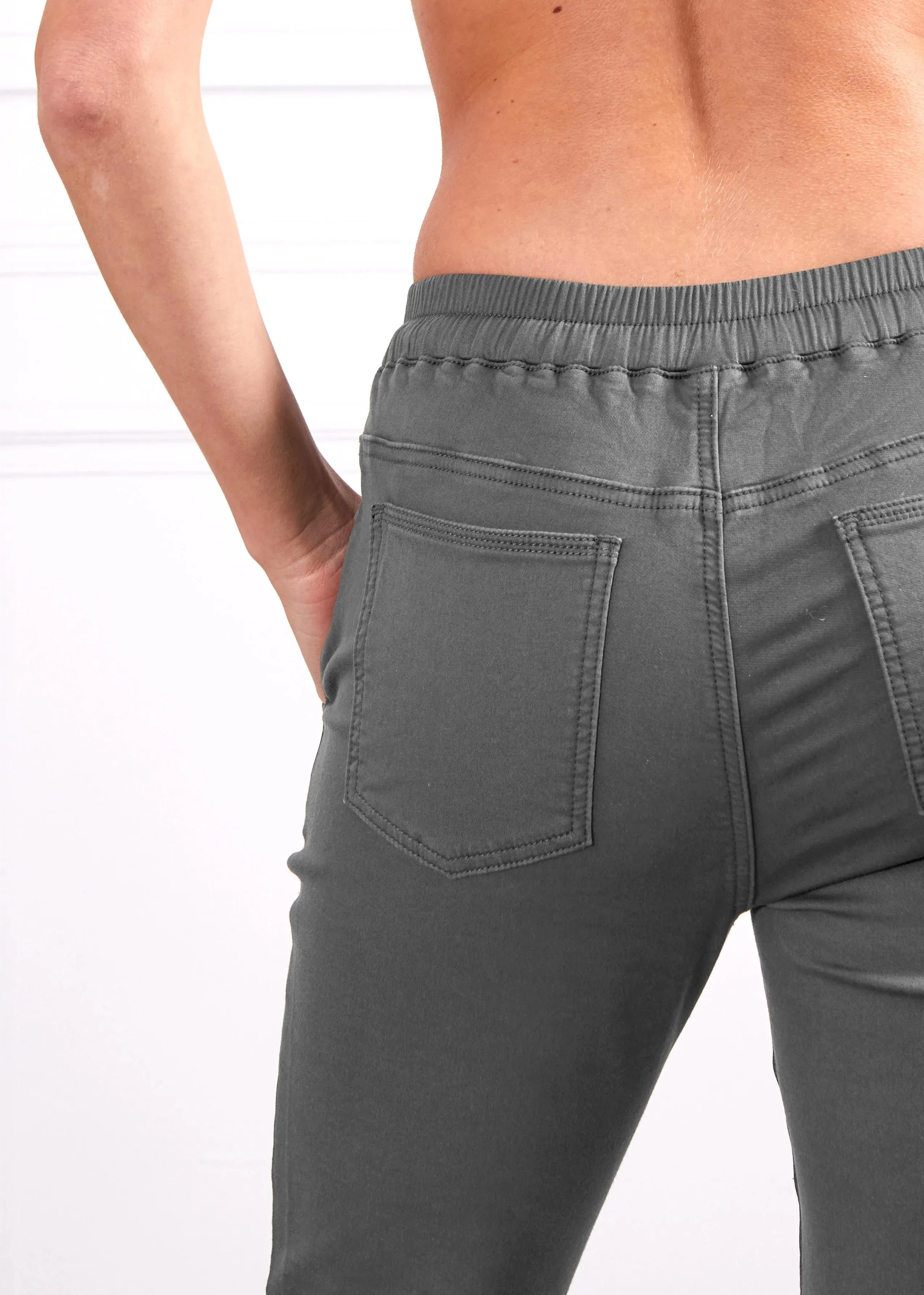 Blake Stretch Jogger - Gunmetal