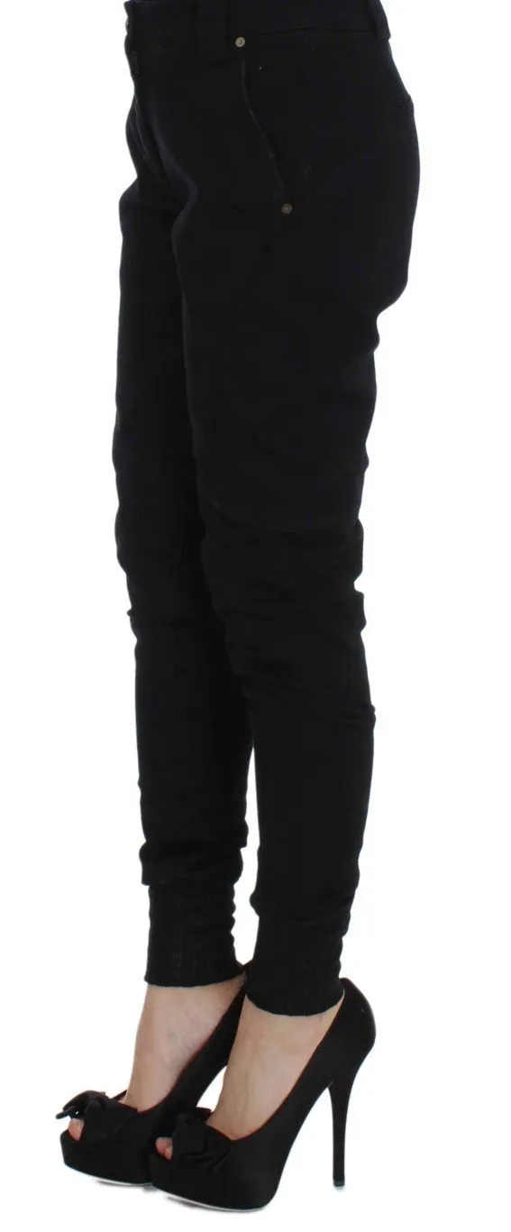 Blue Denim Cotton Pants