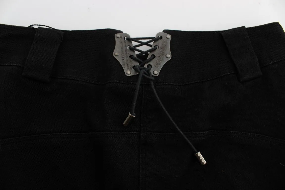 Blue Denim Cotton Pants