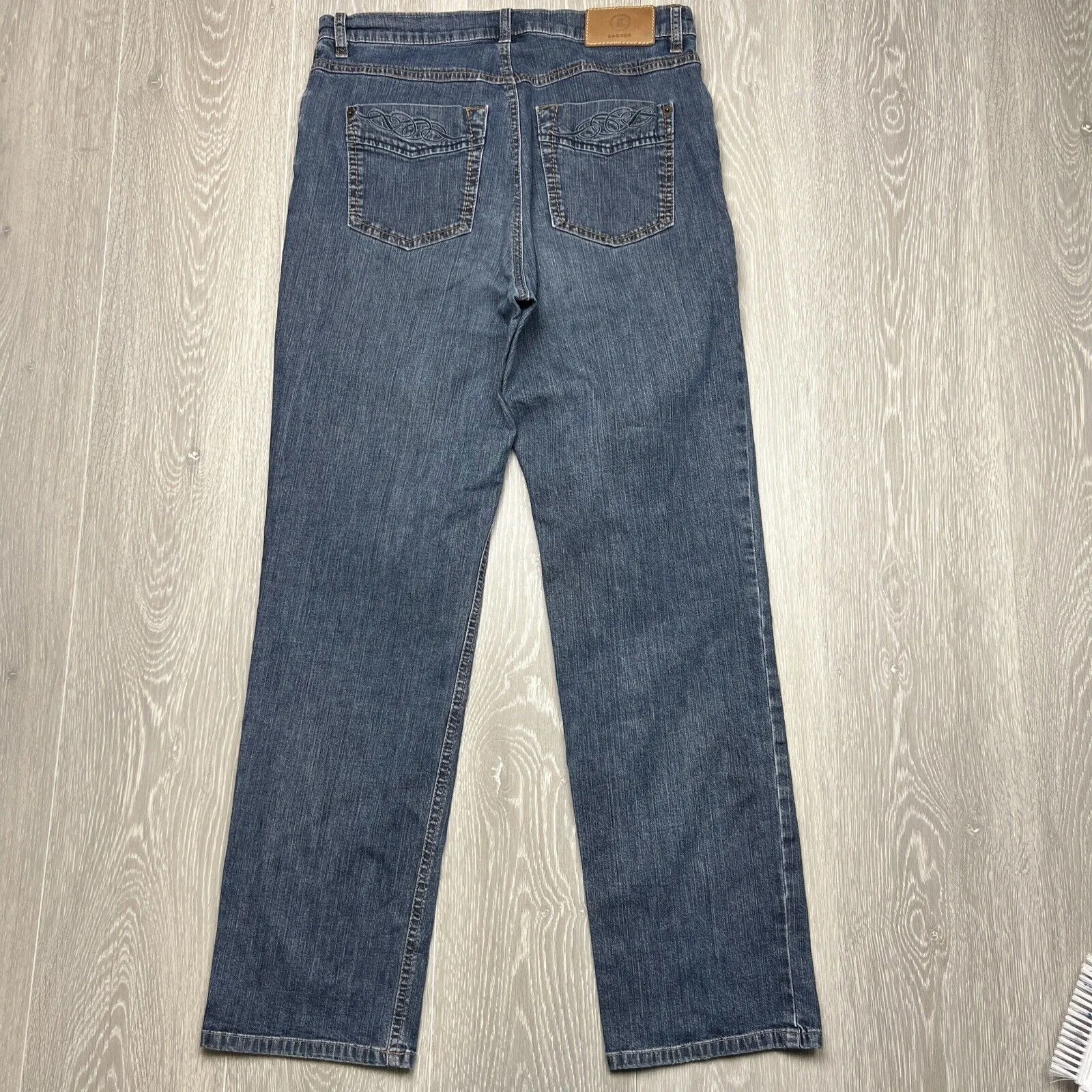 Bogner Womens Blue Denim Jeans Size US 10