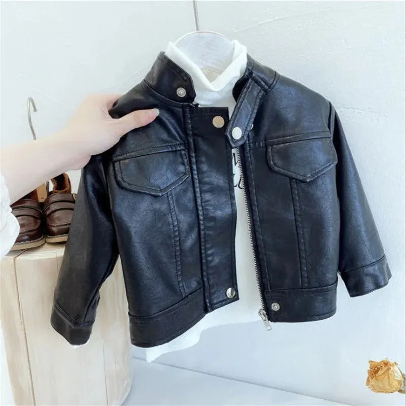 Boys' Leather Jacket