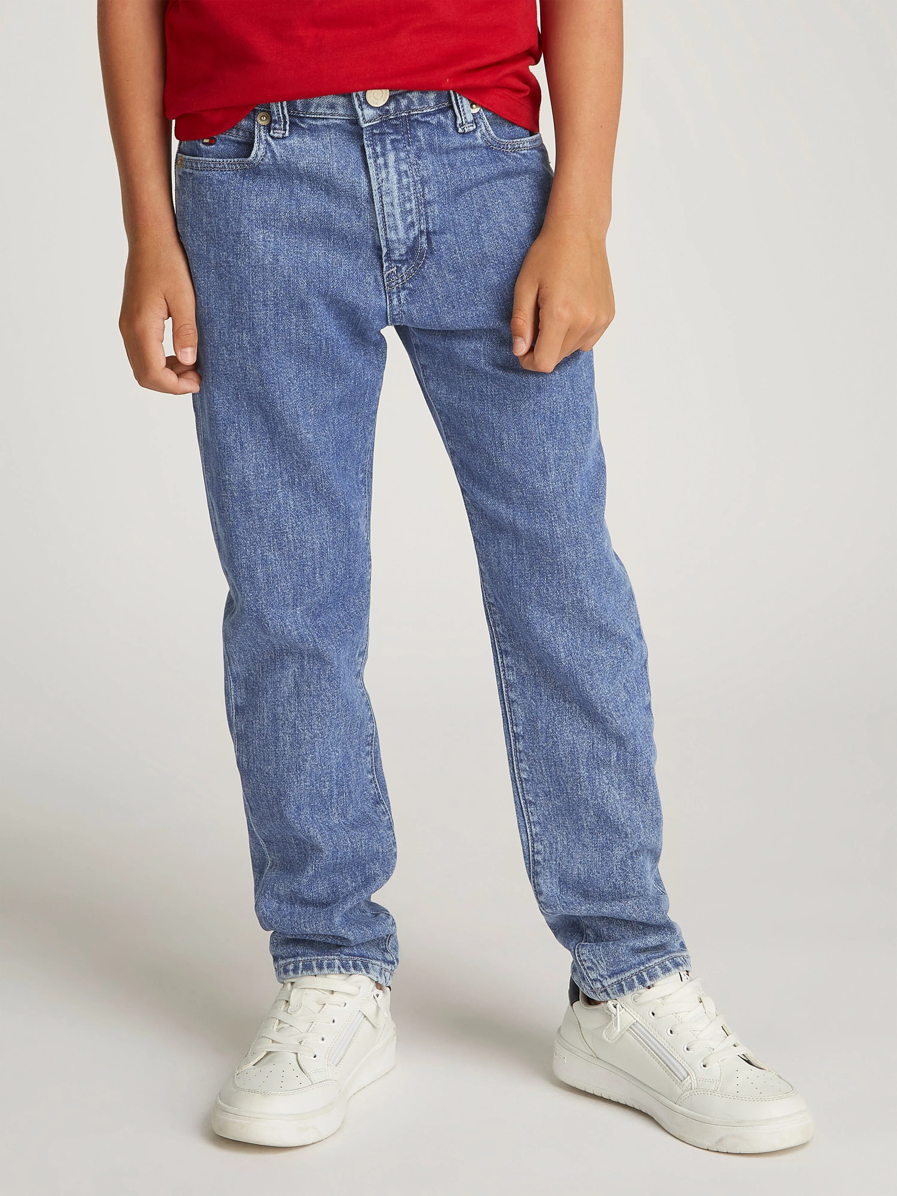 Boys Modern Straight Jeans in Blue
