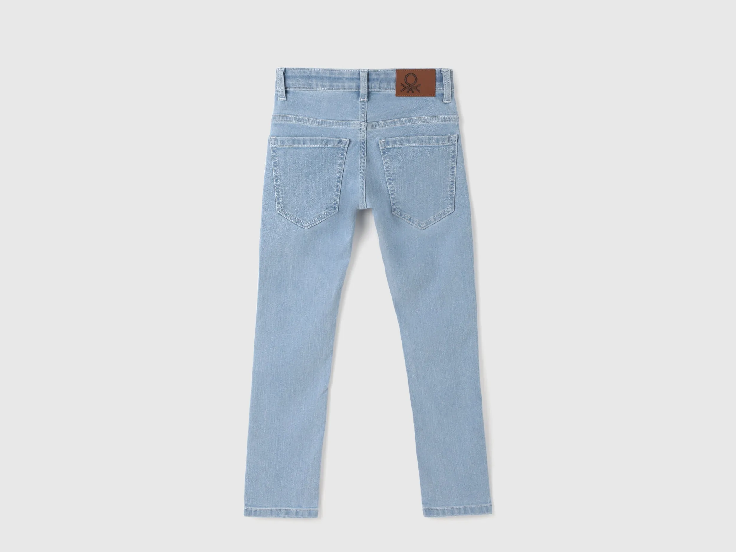 Boy's Solid Slim Fit Jeans