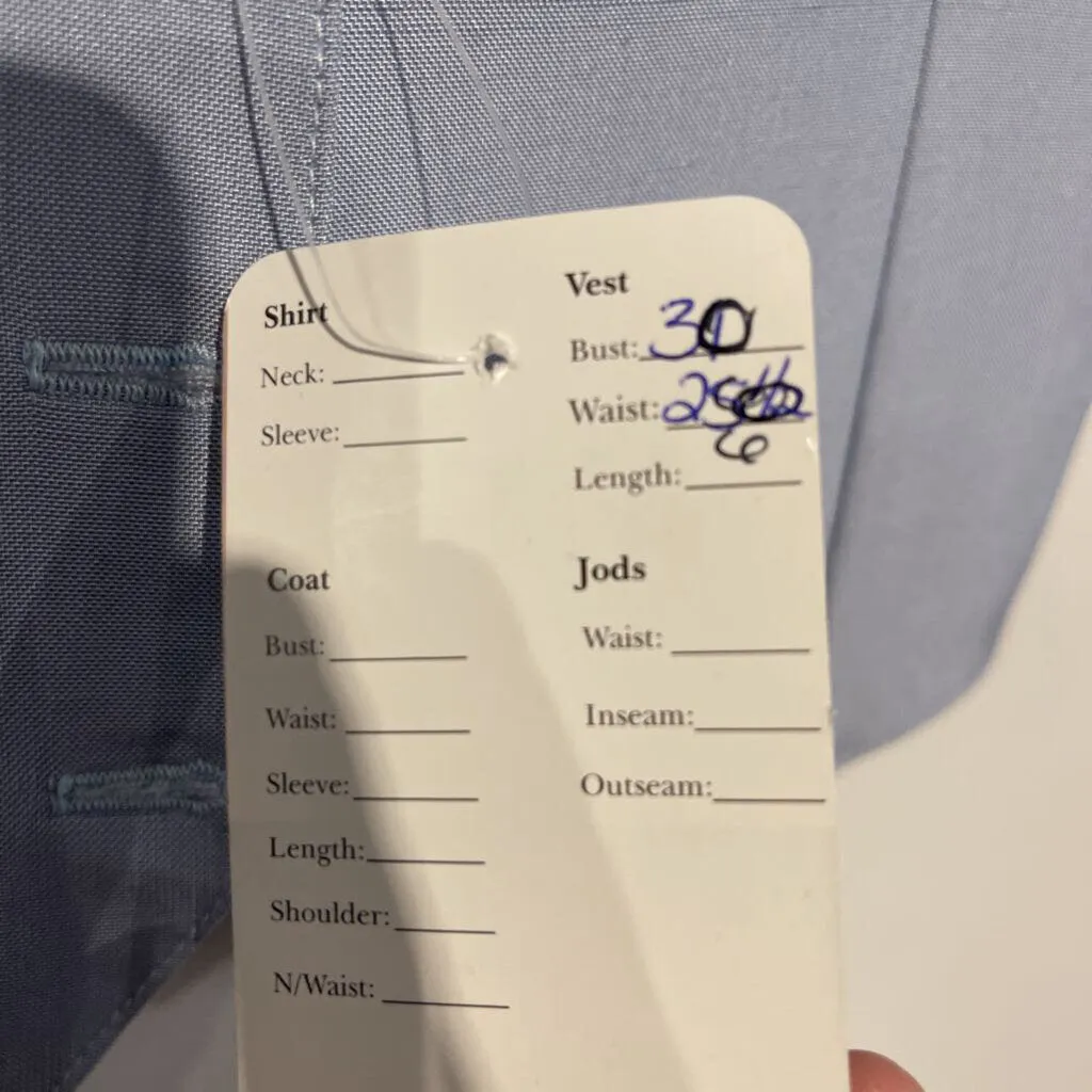 BRB Light Blue Vest Ladies