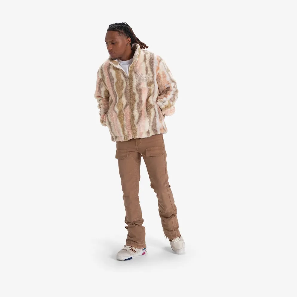 CAMDEN STACKED DENIM (WASHED KHAKI)
