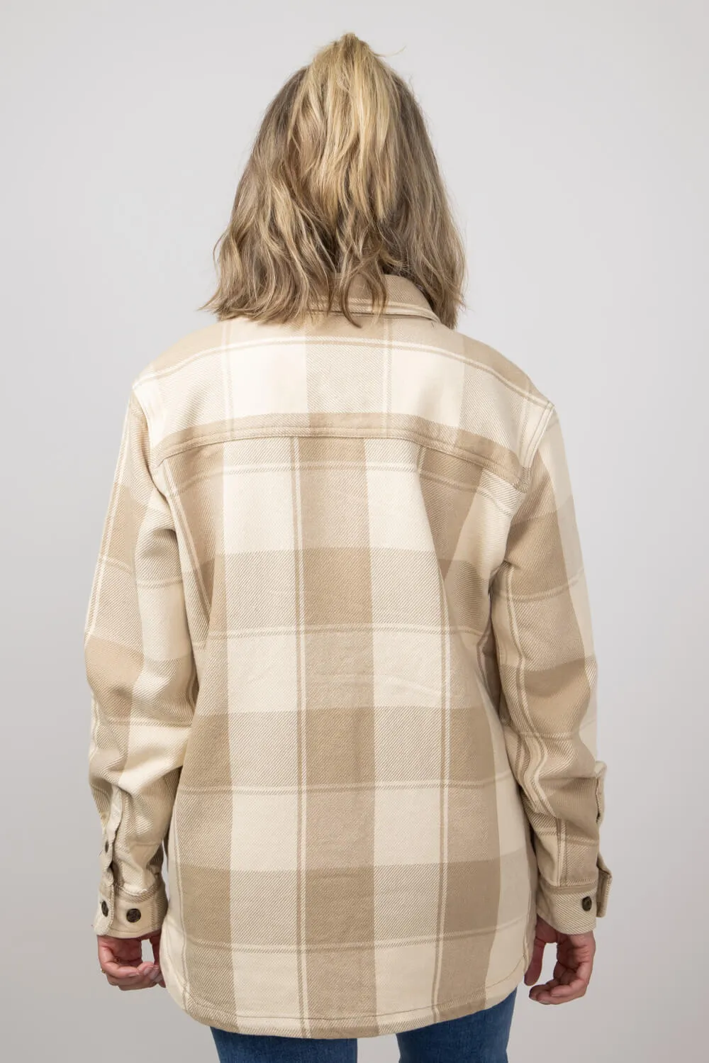 Carhartt Loose Fit Twill Shirt Jacket for Women in Oat Milk | 106450-A16